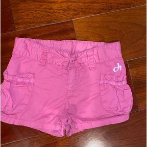 Girls size extra small cotton pink shorts Deha brand, never worn, new